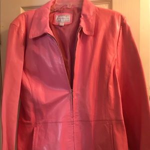 Women’s XL leather jacket